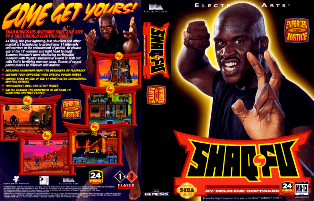 Shaq-Fu (USA, Europe)